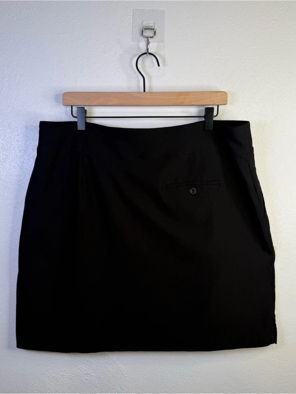 EP Pro (EP NY) Women's Black Pull-on Stretch Golf Skort Activewear Size 18